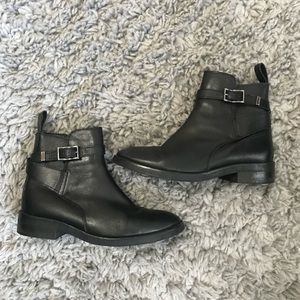 TopShop Leather Chelsea Boot with Buckle